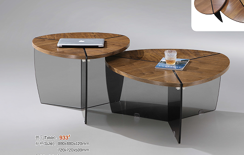 TABLE BASSE KEY  EN BOIS 85X41CM 75X50CM