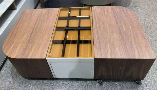 TABLE BASSE SOLO  EN BOIS 120X70 CM