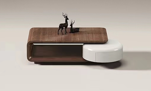 TABLE BASSE VOVO EN BOIS 90X60CM
